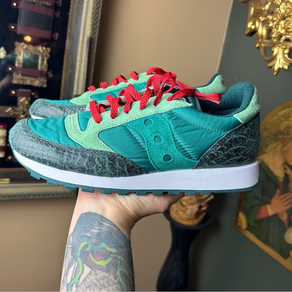 Saucony Ricou Browning limited edition monster sneakers.